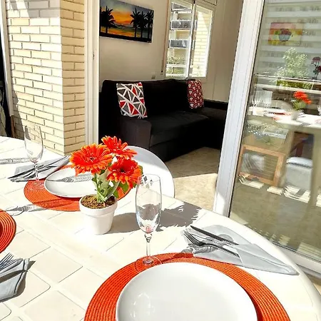 דירה Apartbeach Nova Pineda Con Parking Y Clima